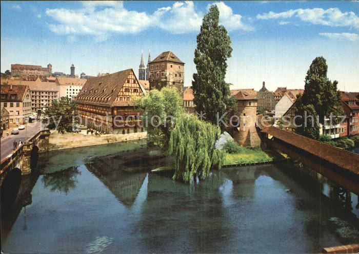 NueRNBERG  CITY Burg Weinstadel Henkersteg