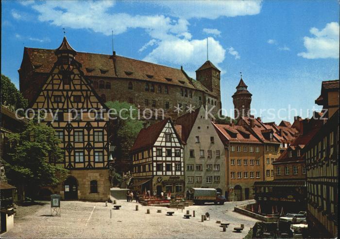 NueRNBERG  CITY Duerer Platz Burg