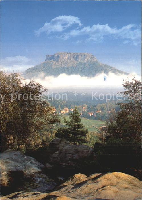 Saechsische Schweiz Lilienstein