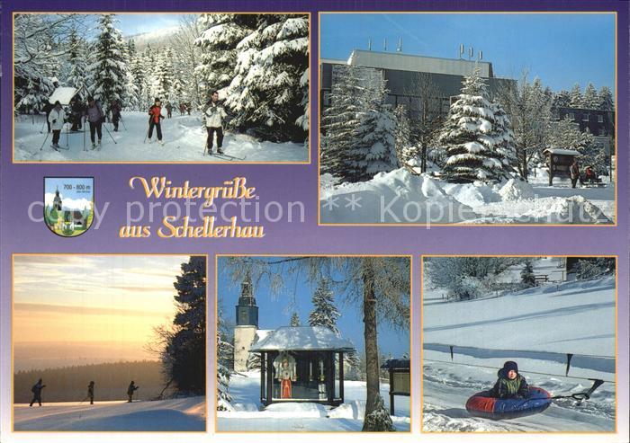 Schellerhau Winterlandschaften