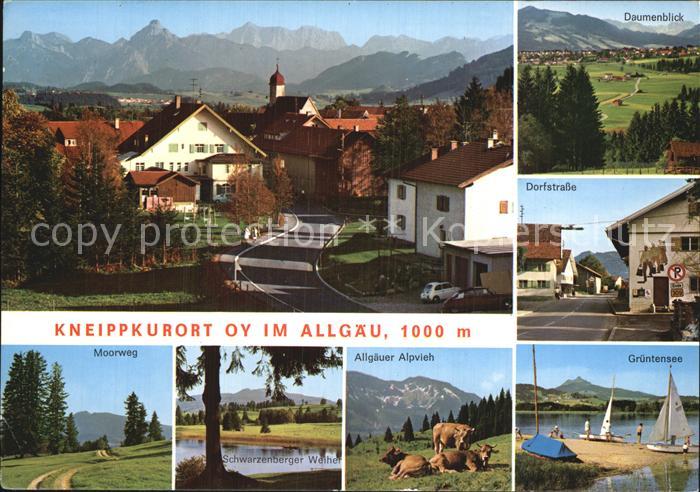 Oy Bad Mittelberg Oberallgaeu Bayern Moorweg Daumenblick Dorfstrasse Gruentensee