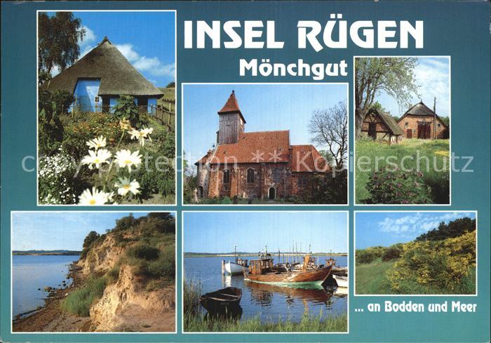 Moenchgut Ruegen Kliffkueste Hafen Bodden