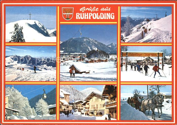 Ruhpolding Bayern Luftkurort Wintersportplatz