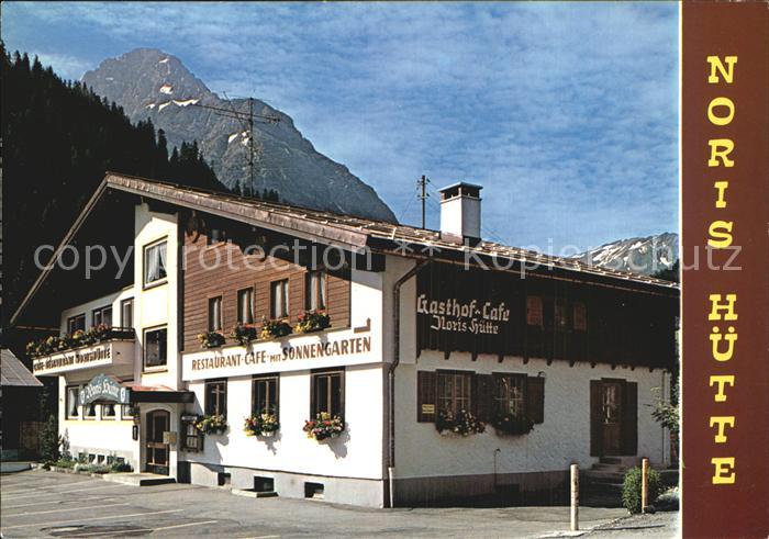 Kleinwalsertal Restaurant Cafe Noris Huette