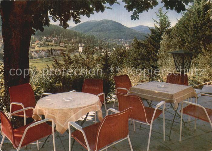 Herrenalb Bad Herrenalb Hotel Pension Schoene Aussicht