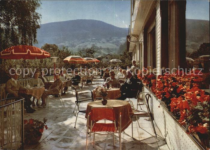 Herrenalb Bad Herrenalb Cafe Pension Waldschloesschen