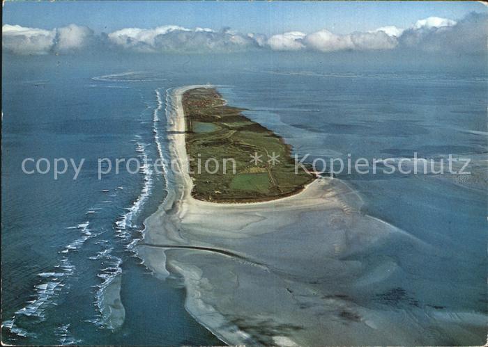 Juist Nordseebad Fliegeraufnahme Insel