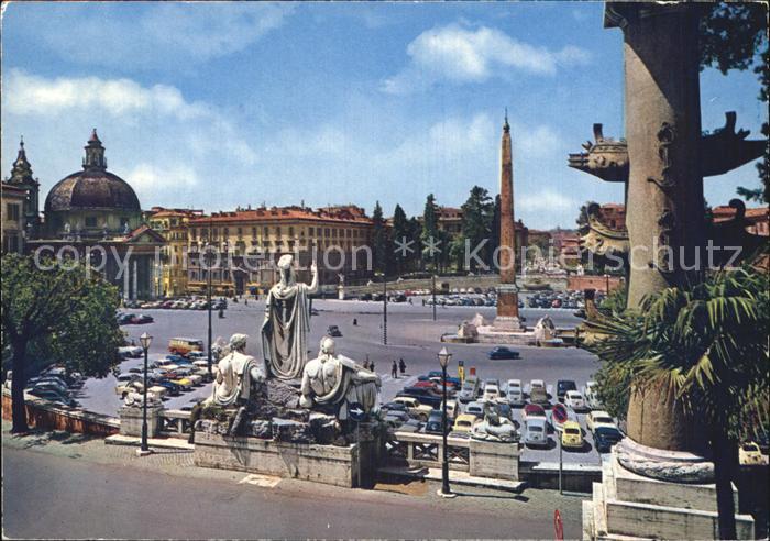 Roma Rom Piazza del Popolo