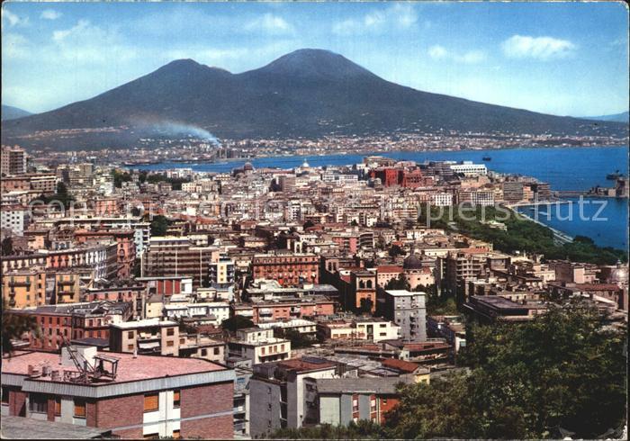 Napoli Neapel Fliegeraufnahme