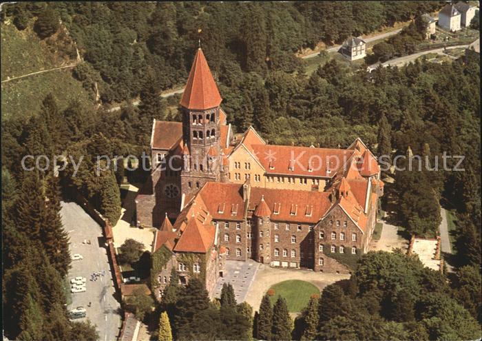 Clervaux Fliegeraufnahme Abbaye St. Maurice