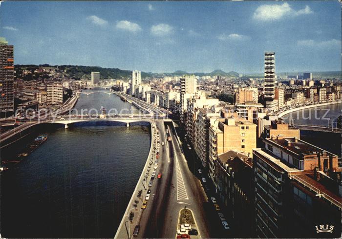 Liege Luettich Partie am Fluss