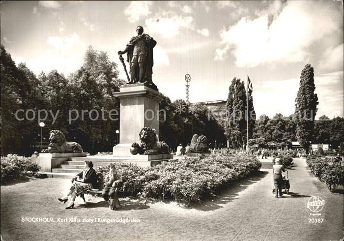 Stockholm Denkmal und Park