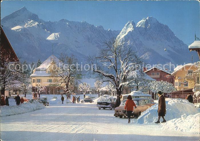 GARMISCH-PARTENKIRCHEN Bayern Marienplatz