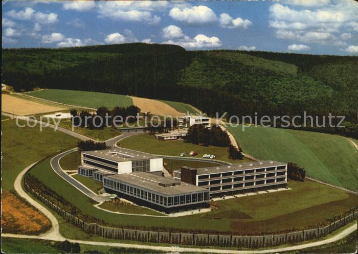 Springen Untertaunus Fliegeraufnahme Schulungs- und Erholungsheim der IG Druck u