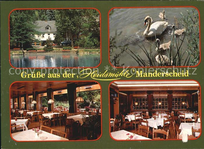 Manderscheid Eifel Heidsmuehle Restaurant