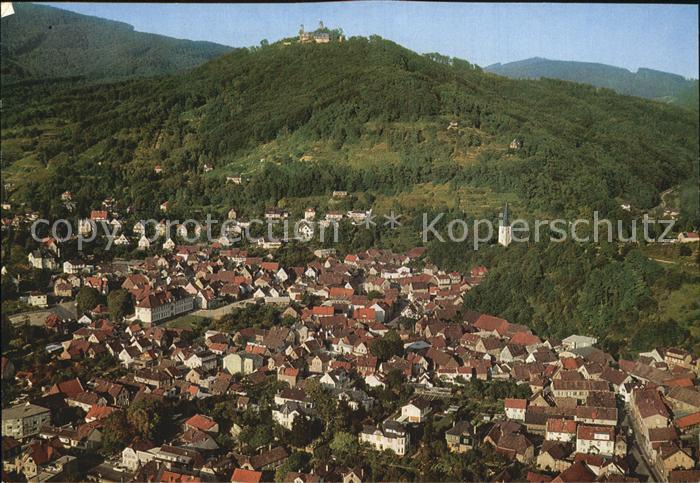 Auerbach Bergstrasse Fliegeraufnahme