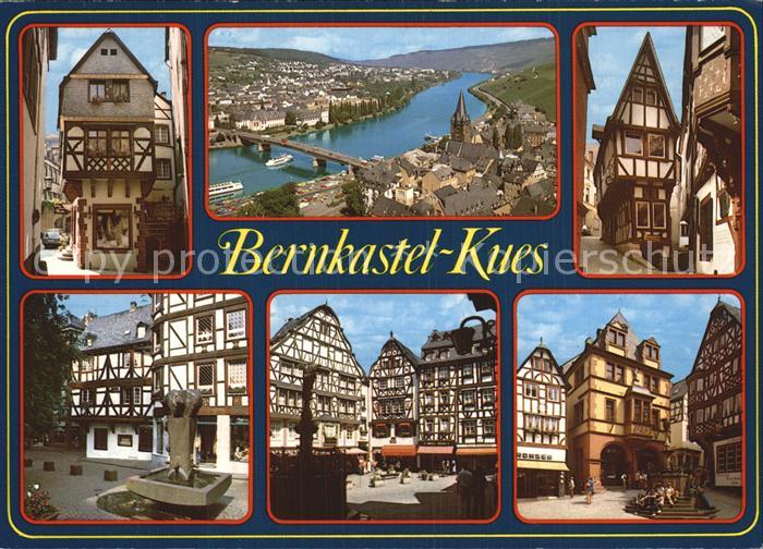 BERNKASTEL-KUES Berncastel Rheinland-Pfalz Mosel Fachwerk