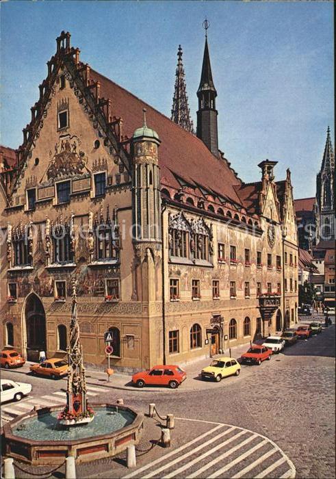 Ulm Donau Rathaus