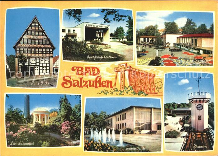 Bad Salzuflen Leopoldssprudel Konzerthalle Uhrturm