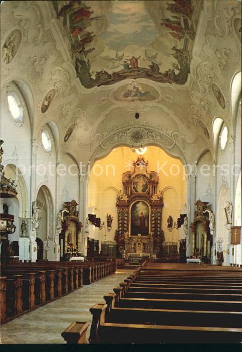 Lindenberg Allgaeu Stadtpfarrkirche St. Peter und Paul