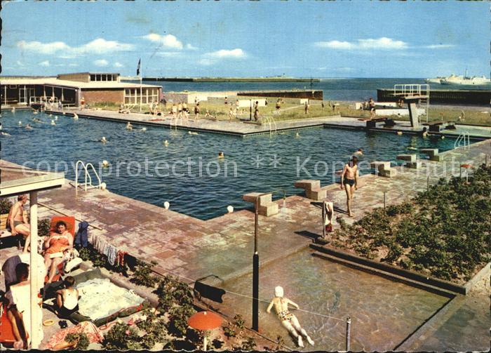 HELGOLAND Insel Schleswig-Holstein Warmwasser-Schwimmbad
