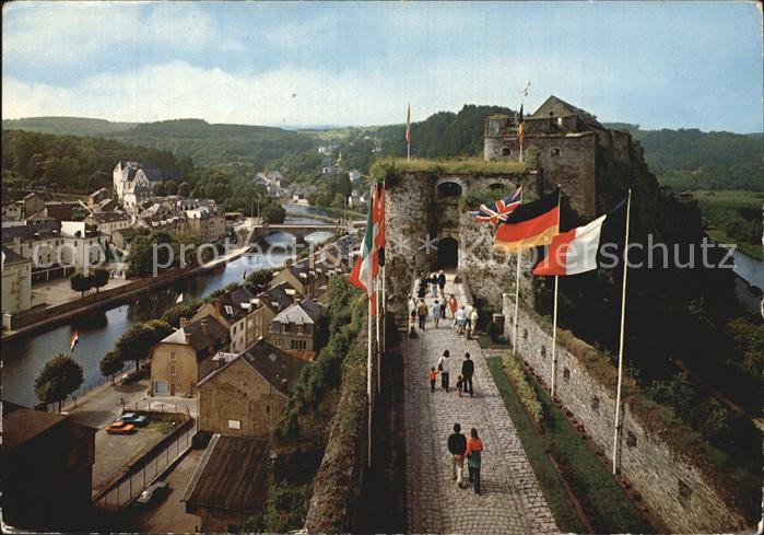 Bouillon Wallonne La Semois et le Chateau fort