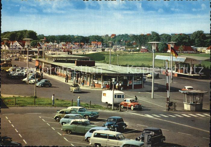 Flensburg Grenzuebergang nach Daenemark