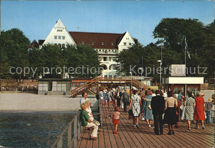 Gluecksburg Ostseebad Schiffsanleger Matthias Claudius Heim