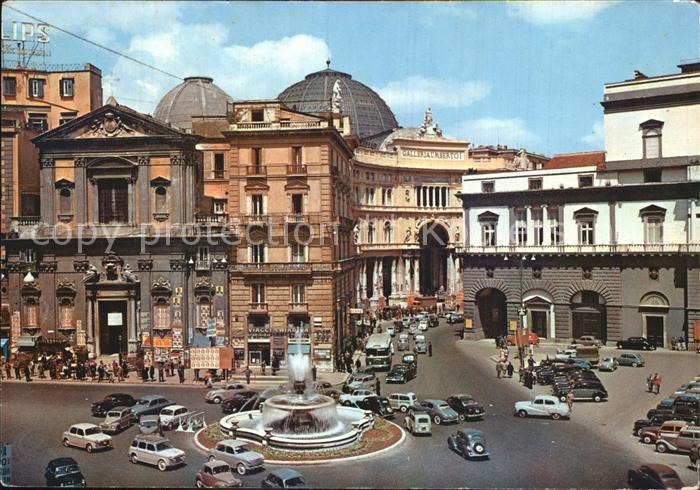 Napoli Neapel Piazza Trieste