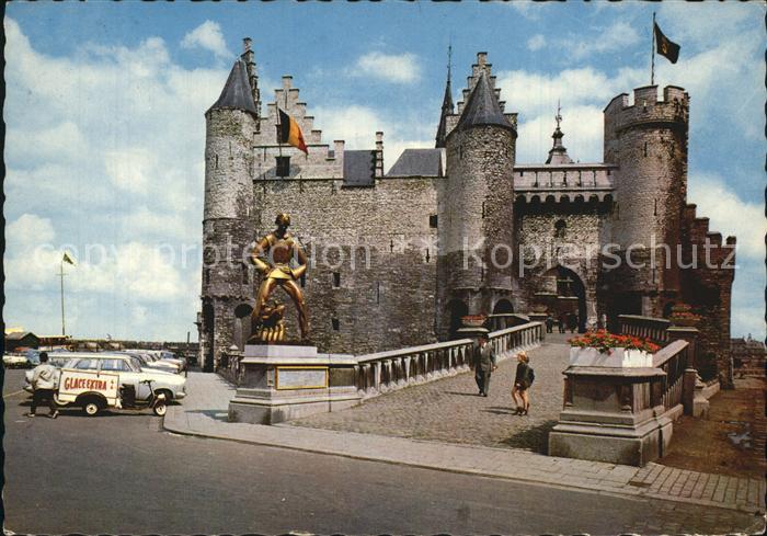 Antwerpen Anvers Steen Schloss
