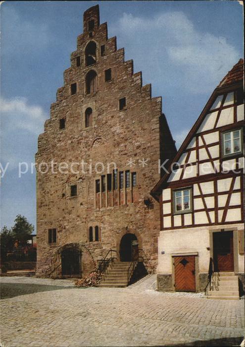 Bad Wimpfen Steinhaus erbaut um 1200