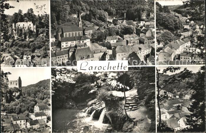 Larochette Luxembourg Fliegeraufnahme