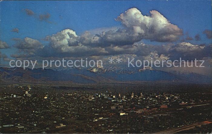 Salt Lake City Fliegeraufnahme