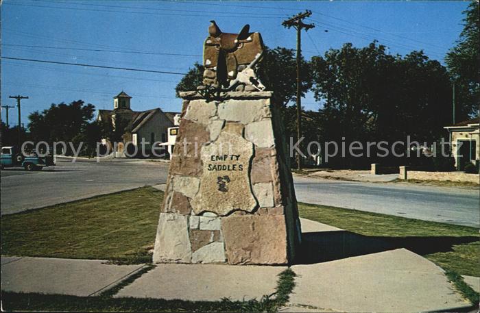Dalhart Empty Saddles Monument