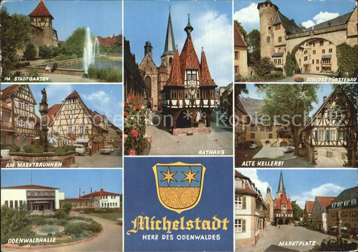 Michelstadt Schloss Fuerstenau Alte-Kellerei Odenwaldhalle