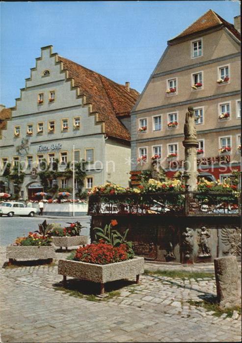 Feuchtwangen Brunnenpartie