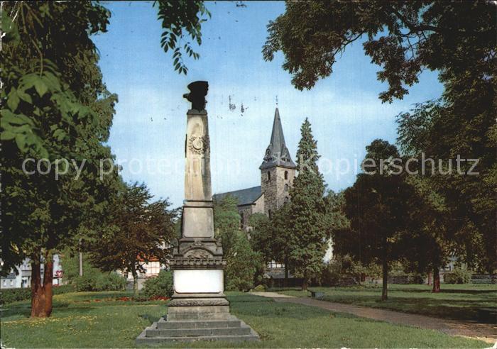 Hemer Ebbergkirche und Ehrenmal