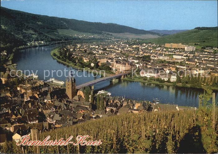 BERNKASTEL-KUES Berncastel Rheinland-Pfalz Moselpartie