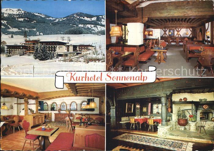 Sonthofen Oberallgaeu Kurhotel Sonnenalp