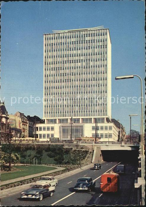 Bruxelles Bruessel Hochhaus der sozialen Fuersorge
