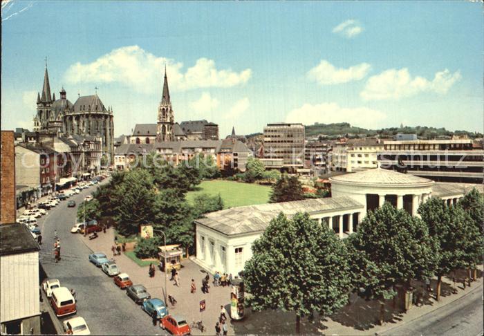 Bad Aachen Elisenbrunnen und Dom