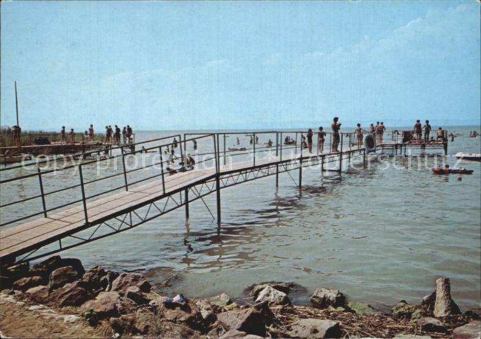 Balaton Plattensee Badesteg