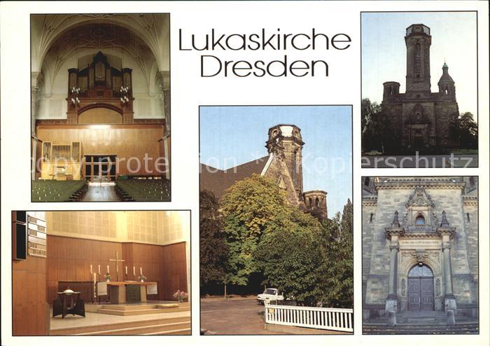 DRESDEN Elbe Lukaskirche