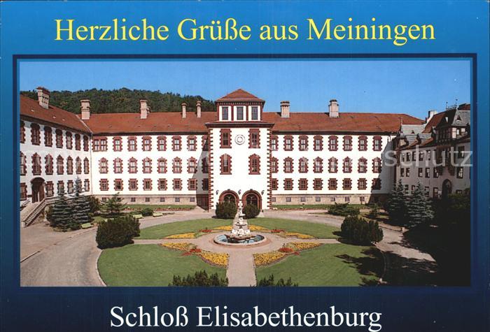 Meiningen Thueringen Schloss Elisabethenburg