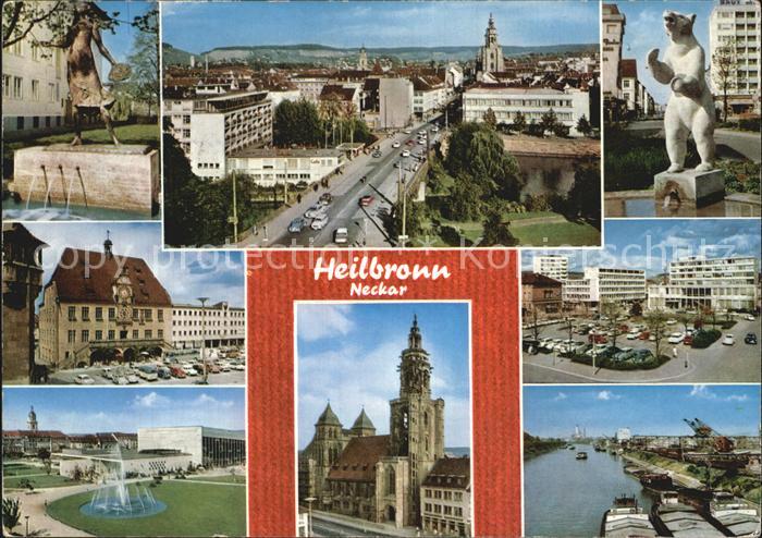 Heilbronn Neckar Ortspartien Baer Hafen