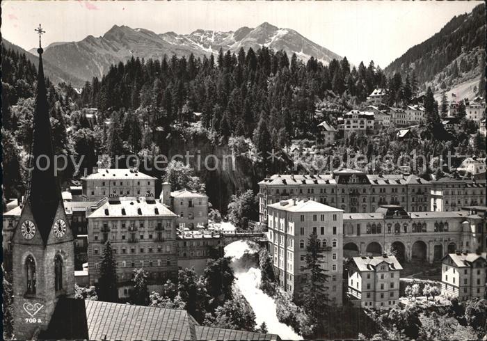 Bad Gastein Tauernbahn mit Radhausberg