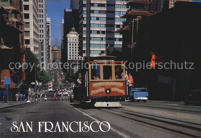 San Francisco California Cable Car