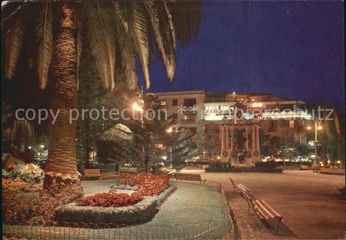 ALAssIO Savona Liguria IT bei Nacht