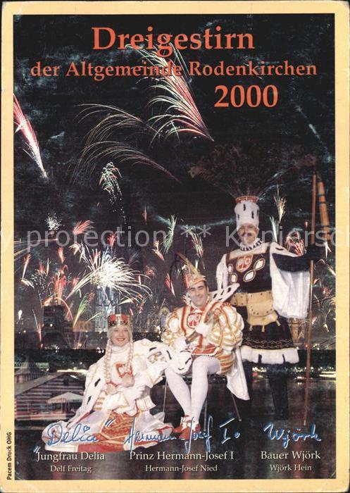 Rodenkirchen Koeln Dreigestirn Karneval