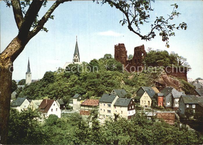 Kastellaun Hunsrueck mit Burg